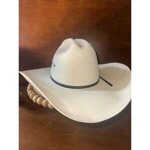 Bailey U-Rollit Shantung Panama Cowboy Hat Size 6X Made in USA